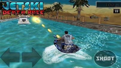 Emulate iPhone app Jet Ski Death Race - Top Free 3D Water Racing Game using MyAndroid