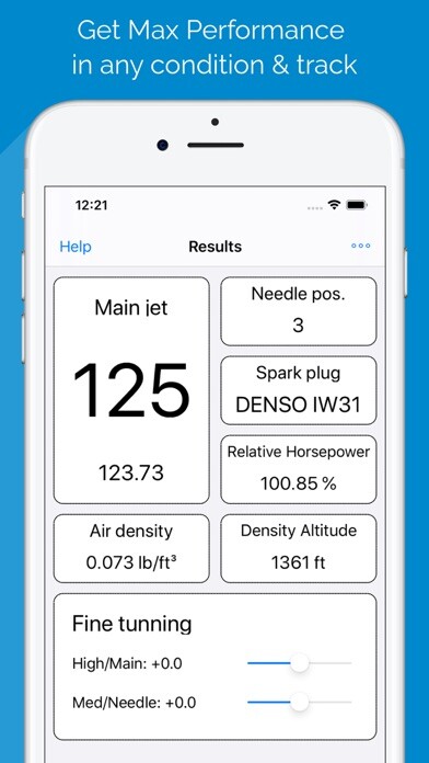 Emulate iPhone app Jetting for Rotax Max EVO Kart using MyAndroid Emulate iPhone app Jetting for Rotax Max EVO Kart using MyAndroid