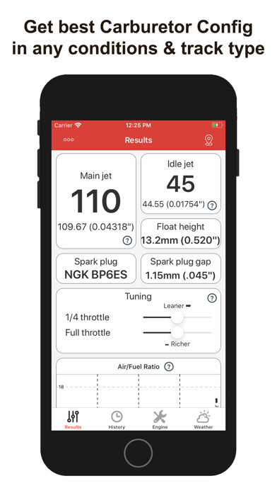 Emulate iPhone app Jetting Honda GX 4T engine using MyAndroid Emulate iPhone app Jetting Honda GX 4T engine using MyAndroid