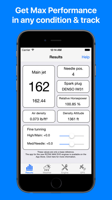 Emulate iPhone app Jetting Max Kart for Rotax Max using MyAndroid Emulate iPhone app Jetting Max Kart for Rotax Max using MyAndroid
