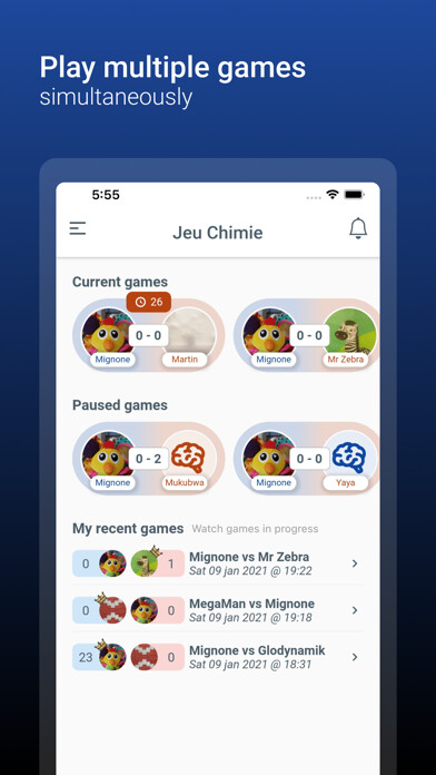 Emulate iPhone app Jeu Chimie using MyAndroid Emulate iPhone app Jeu Chimie using MyAndroid