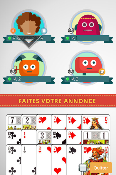 Run android online APK Jeu de tarot à 4 ou 5 joueurs from MyAndroid or emulate Jeu de tarot à 4 ou 5 joueurs using MyAndroid Run android online APK Jeu de tarot à 4 ou 5 joueurs from MyAndroid or emulate Jeu de tarot à 4 ou 5 joueurs using MyAndroid