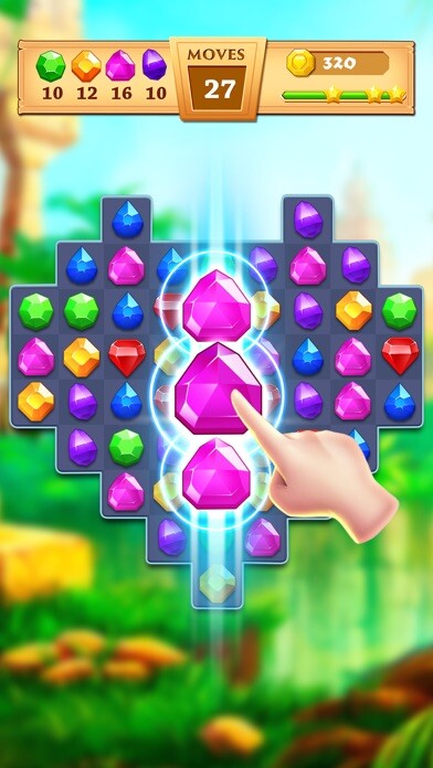 Emulate iPhone app Jewel Blast 8 - Match Diamond using MyAndroid Emulate iPhone app Jewel Blast 8 - Match Diamond using MyAndroid