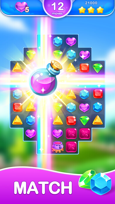 Emulate iPhone app Jewel Blast Dragon - No Wifi using MyAndroid Emulate iPhone app Jewel Blast Dragon - No Wifi using MyAndroid