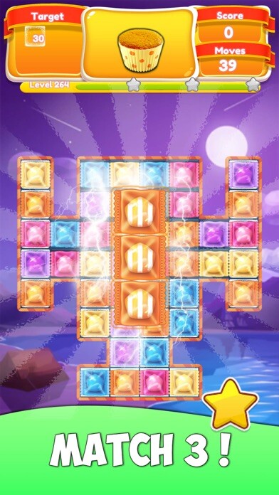 Emulate iPhone app Jewel Block Party : Match 3 using MyAndroid