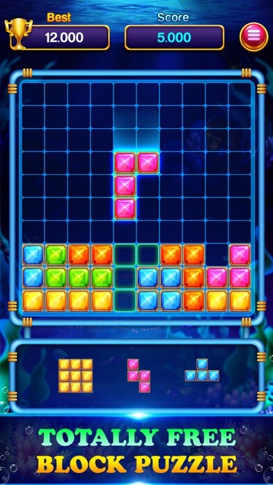 Emulate iPhone app Jewel Block Puzzle 2020 using MyAndroid