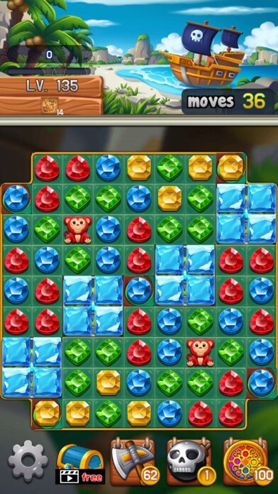 Emulate iPhone app Jewel Chaser using MyAndroid Emulate iPhone app Jewel Chaser using MyAndroid