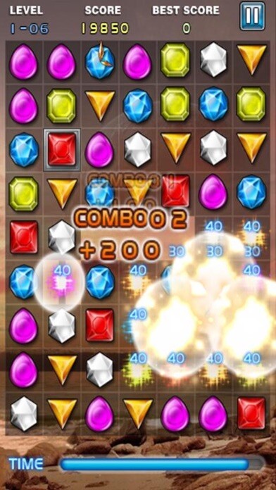 Emulate iPhone app Jewel Deluxe Mania - Match 3 Splash Free Games using MyAndroid Emulate iPhone app Jewel Deluxe Mania - Match 3 Splash Free Games using MyAndroid