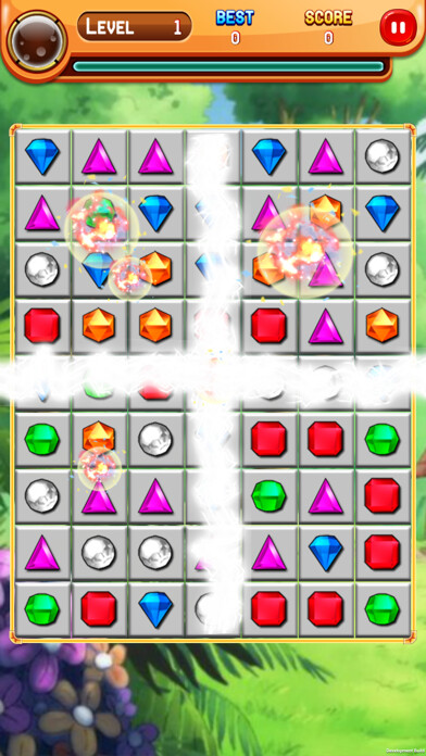 Emulate iPhone app Jewel Diamond Heroes using MyAndroid Emulate iPhone app Jewel Diamond Heroes using MyAndroid