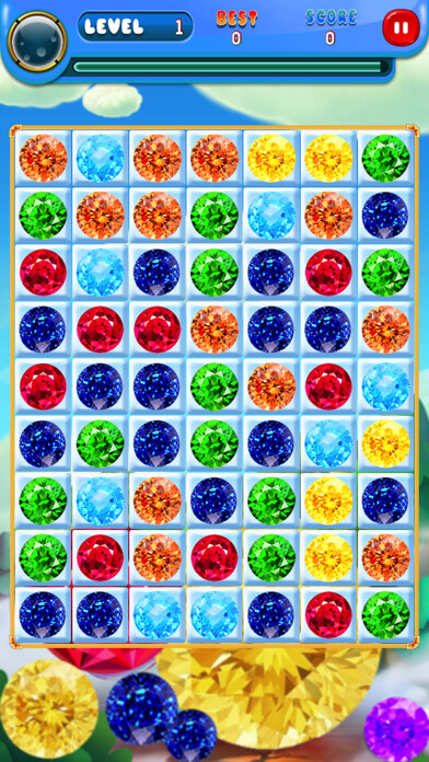 Emulate iPhone app Jewel Diamonds using MyAndroid Emulate iPhone app Jewel Diamonds using MyAndroid