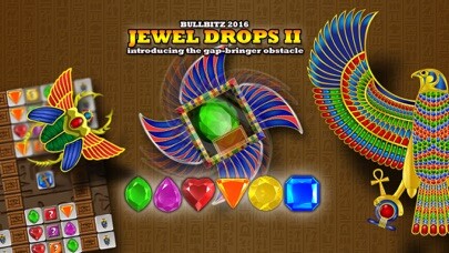 Emulate iPhone app Jewel Drops 2 - Match three puzzle using MyAndroid