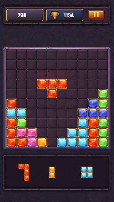Emulate iPhone app Jewel Duluxe-Block Puzzle using MyAndroid Emulate iPhone app Jewel Duluxe-Block Puzzle using MyAndroid