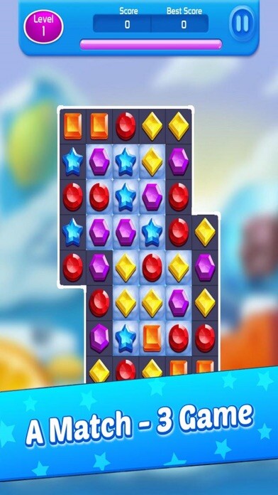 Emulate iPhone app Jewel Ice Match New using MyAndroid Emulate iPhone app Jewel Ice Match New using MyAndroid