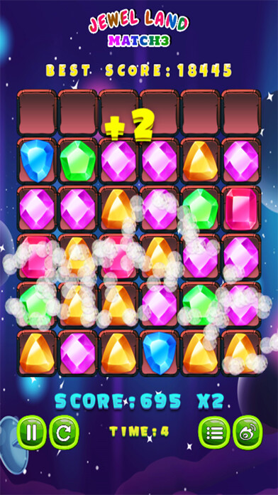 Emulate iPhone app Jewel Land Match 3 - Puzzle Matching Games using MyAndroid Emulate iPhone app Jewel Land Match 3 - Puzzle Matching Games using MyAndroid