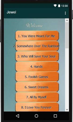 Run android online APK Jewel Lyrics Music from MyAndroid or emulate Jewel Lyrics Music using MyAndroid