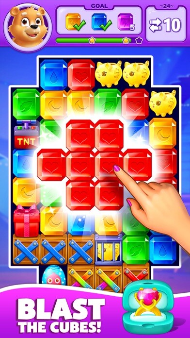 Emulate iPhone app Jewel Match Blast using MyAndroid Emulate iPhone app Jewel Match Blast using MyAndroid