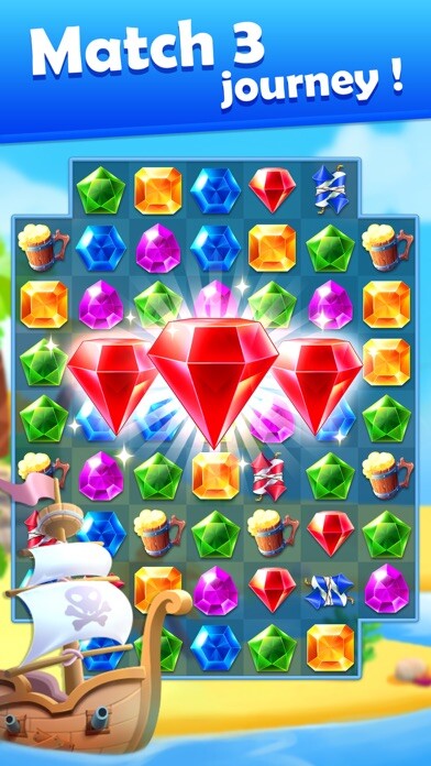 Emulate iPhone app Jewel Pirate - Matching Games using MyAndroid Emulate iPhone app Jewel Pirate - Matching Games using MyAndroid