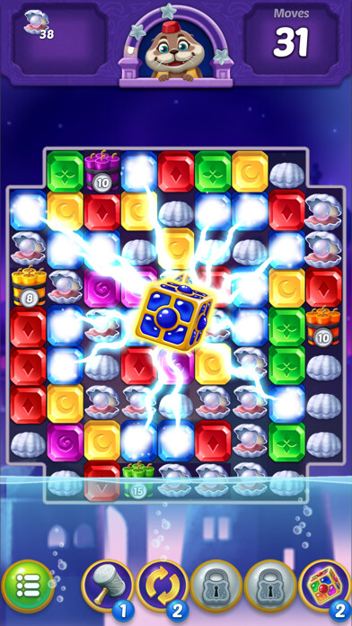 Emulate iPhone app Jewel Pop : Treasure Island using MyAndroid