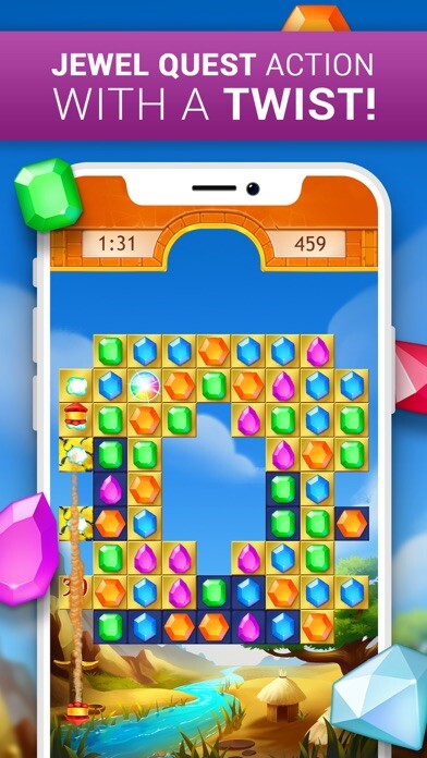 Emulate iPhone app Jewel Quest Tournaments using MyAndroid Emulate iPhone app Jewel Quest Tournaments using MyAndroid