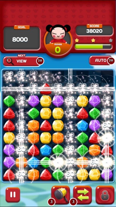 Emulate iPhone app Jewelry King : Pucca using MyAndroid