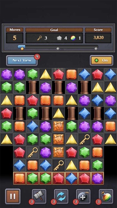 Emulate iPhone app Jewelry Match Puzzle using MyAndroid Emulate iPhone app Jewelry Match Puzzle using MyAndroid