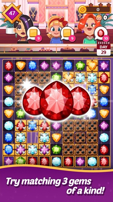 Emulate iPhone app Jewelry Puzzle: Match 3 using MyAndroid Emulate iPhone app Jewelry Puzzle: Match 3 using MyAndroid