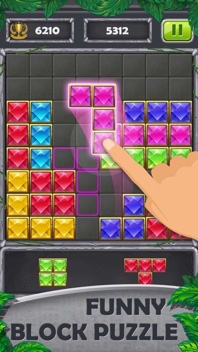 Emulate iPhone app Jewels Block Puzzle 2020 using MyAndroid Emulate iPhone app Jewels Block Puzzle 2020 using MyAndroid