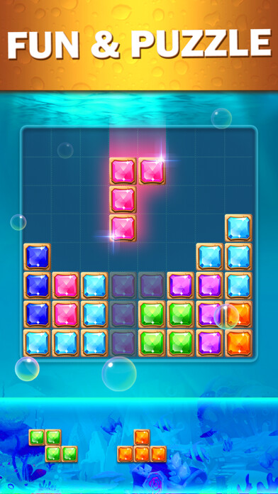 Emulate iPhone app Jewels Block Puzzle using MyAndroid Emulate iPhone app Jewels Block Puzzle using MyAndroid