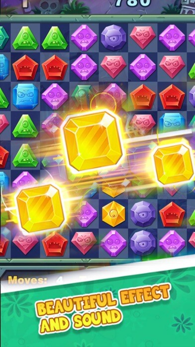 Emulate iPhone app Jewels Castle Adventure using MyAndroid