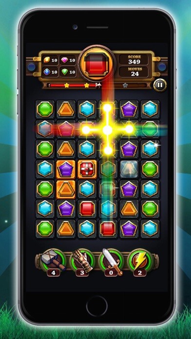 Emulate iPhone app Jewels Digger Mania -Gem Quest using MyAndroid Emulate iPhone app Jewels Digger Mania -Gem Quest using MyAndroid