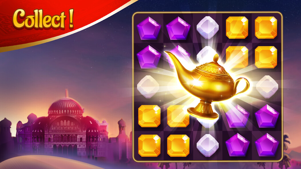 Run android online APK Jewels  Genies: Aladdin Quest from MyAndroid or emulate Jewels  Genies: Aladdin Quest using MyAndroid