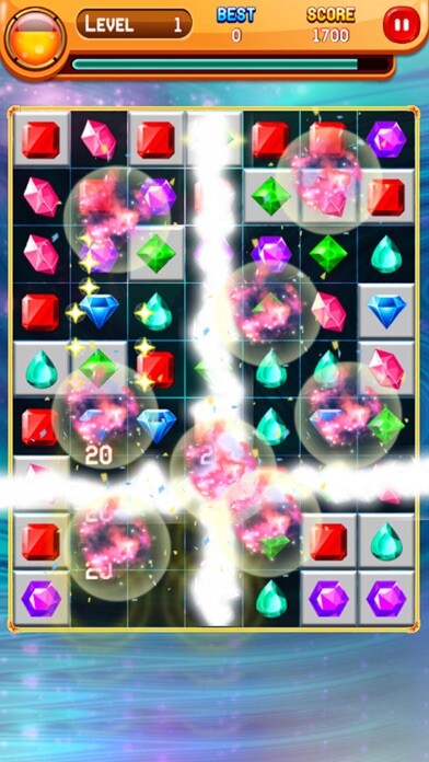 Emulate iPhone app Jewels Legend 2016 using MyAndroid