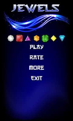 Emulate Android APK Jewels Match 3 - free game