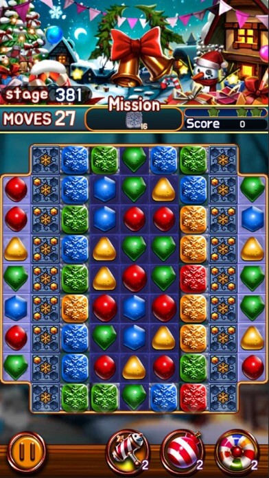 Emulate iPhone app Jewel Snow Puzzle using MyAndroid Emulate iPhone app Jewel Snow Puzzle using MyAndroid