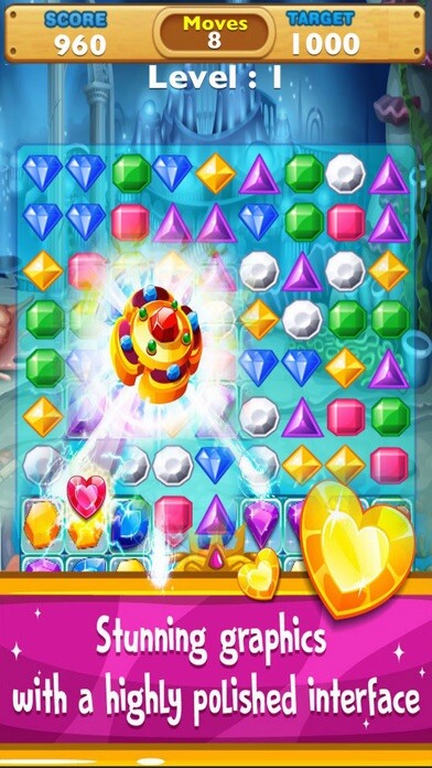 Emulate iPhone app Jewels Ocean Deluxe using MyAndroid Emulate iPhone app Jewels Ocean Deluxe using MyAndroid