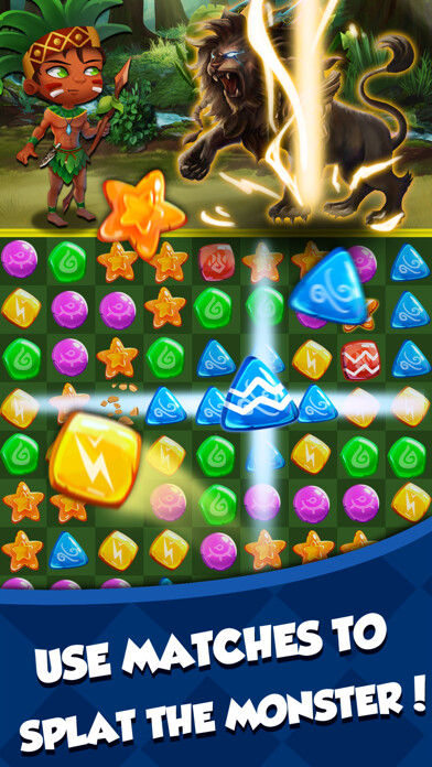 Emulate iPhone app Jewels Temple - Epic Match 3 using MyAndroid