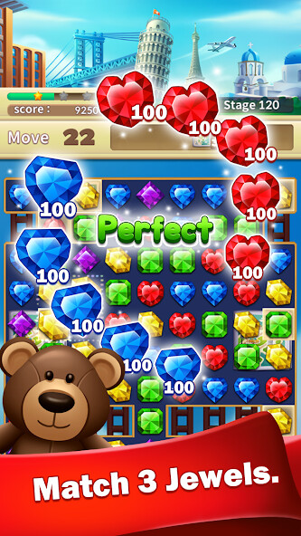 Run android online APK Jewels World Match 3 Puzzle from MyAndroid or emulate Jewels World Match 3 Puzzle using MyAndroid