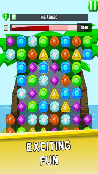 Emulate iPhone app Jewel Time Attack using MyAndroid