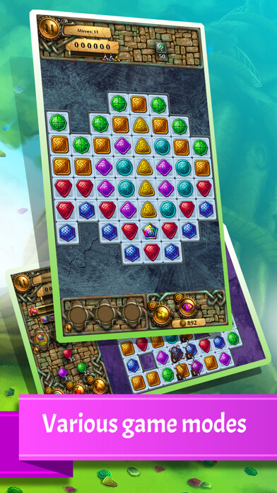 Emulate iPhone app Jewel Tree: Match It puzzle using MyAndroid Emulate iPhone app Jewel Tree: Match It puzzle using MyAndroid