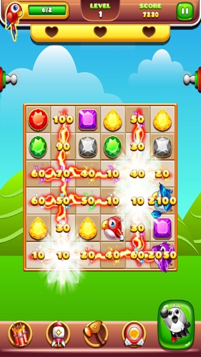 Emulate iPhone app Jewel World Crush - Match 3 Puzzle Game using MyAndroid Emulate iPhone app Jewel World Crush - Match 3 Puzzle Game using MyAndroid
