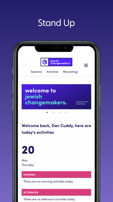 Emulate iPhone app Jewish Changemakers using MyAndroid Emulate iPhone app Jewish Changemakers using MyAndroid
