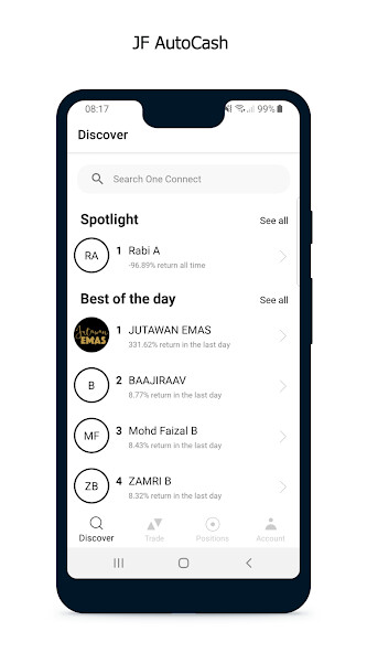 Run android online APK JF AutoCash from MyAndroid or emulate JF AutoCash using MyAndroid