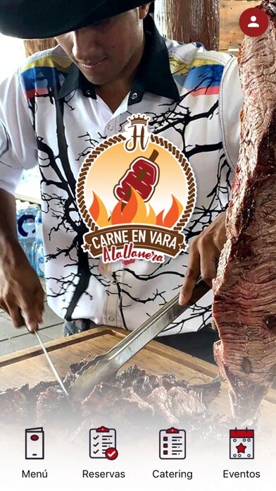 Emulate iPhone app JH Carne en Vara a la Llanera using MyAndroid Emulate iPhone app JH Carne en Vara a la Llanera using MyAndroid