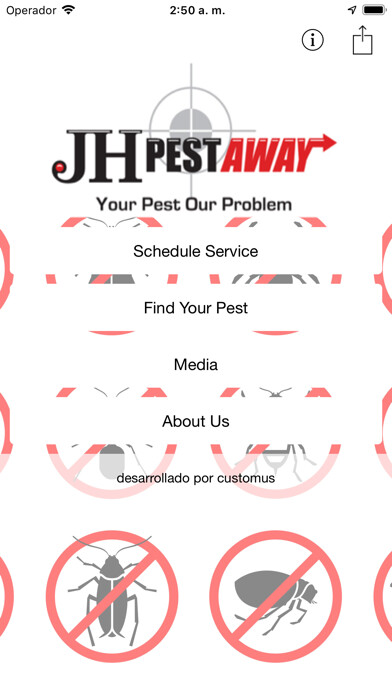 Emulate iPhone app JH Pestaway using MyAndroid Emulate iPhone app JH Pestaway using MyAndroid
