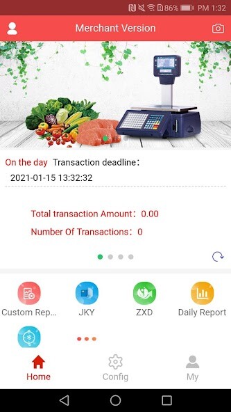 Run android online APK JHScale Merchant from MyAndroid or emulate JHScale Merchant using MyAndroid