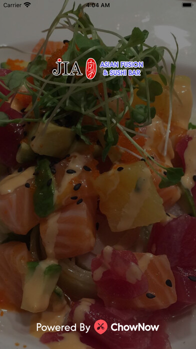 Emulate iPhone app Jia Asian Fusion using MyAndroid Emulate iPhone app Jia Asian Fusion using MyAndroid