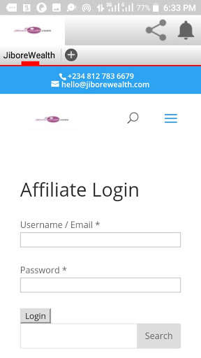 Run android online APK JiboreWealth from MyAndroid or emulate JiboreWealth using MyAndroid Run android online APK JiboreWealth from MyAndroid or emulate JiboreWealth using MyAndroid