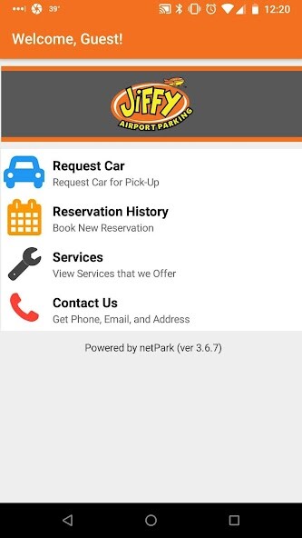 Emulate Android APK Jiffy Parking JFK Emulate Android APK Jiffy Parking JFK