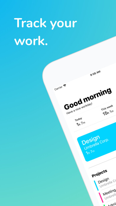 Emulate iPhone app Jiffy - Work Time Tracker using MyAndroid Emulate iPhone app Jiffy - Work Time Tracker using MyAndroid