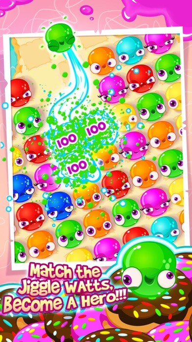 Emulate iPhone app JIGGLE WATTS -JELLY MATCH GAME using MyAndroid Emulate iPhone app JIGGLE WATTS -JELLY MATCH GAME using MyAndroid
